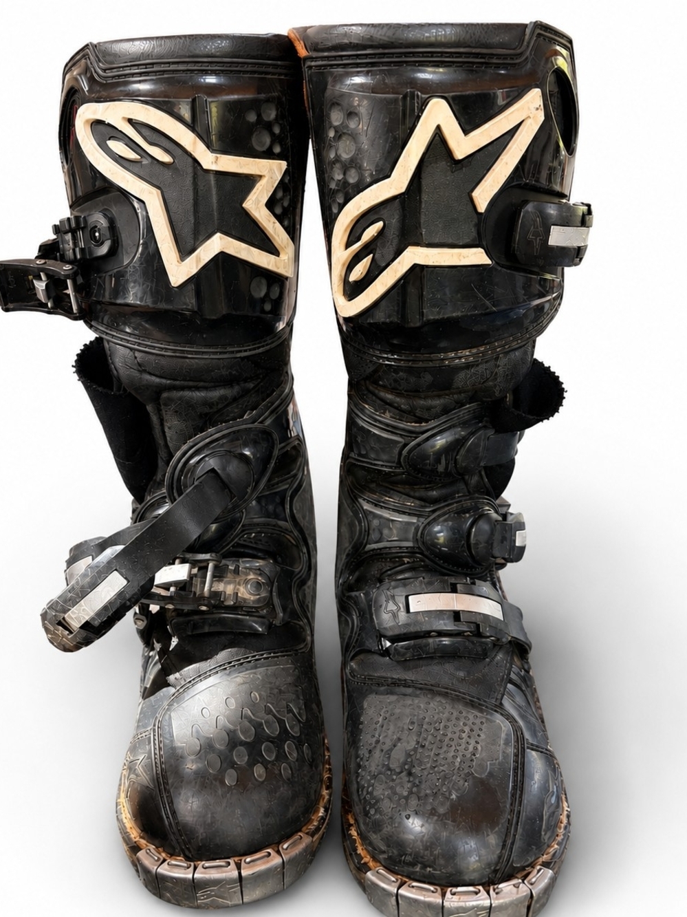 Alpinestars T6 motocross - Black & White - Size, 9.